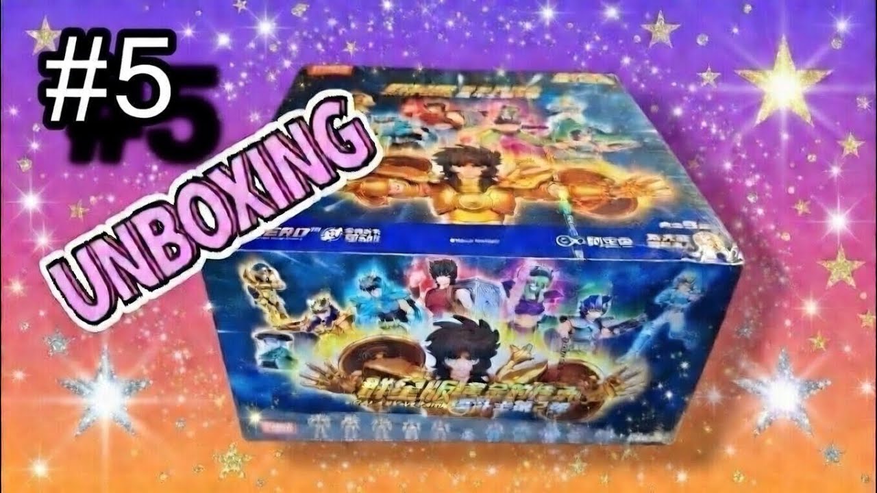Box 2) UNBOXING 5/9 - SAINT SEIYA BLOKEES GALAXY VERSION 02 9PCS