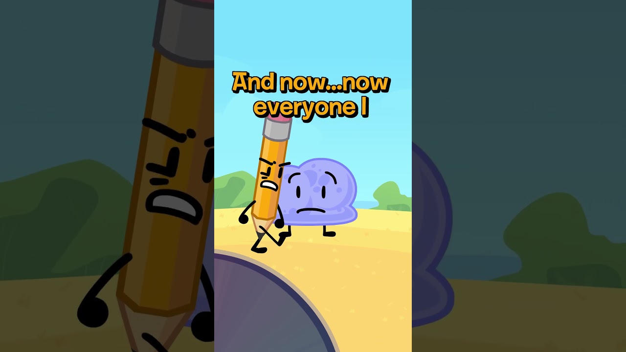 Карандаш вылетел 💀 #bfdi