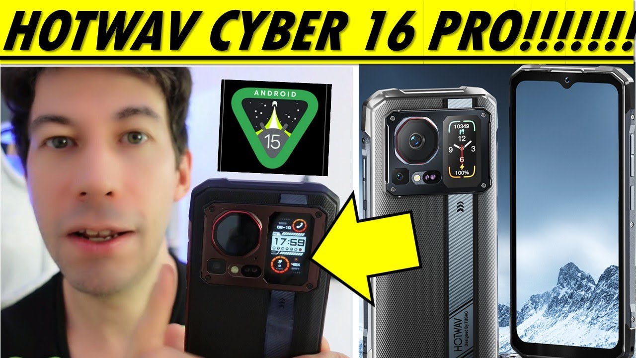 Обзор и тест на прочность HOTWAV Cyber 16 Pro прочный телефон с 108-мегапиксельной камерой функцией