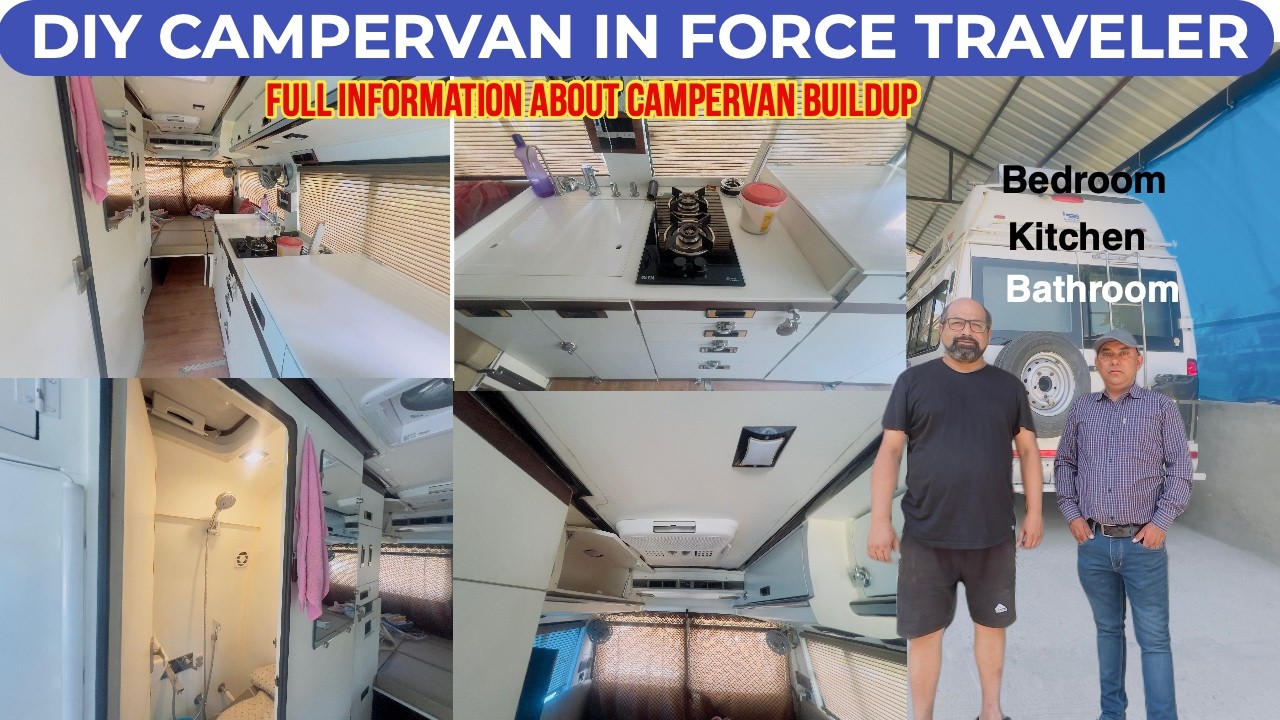 Amazing Force Traveler Caravan | DIY caravan in Force Traveler