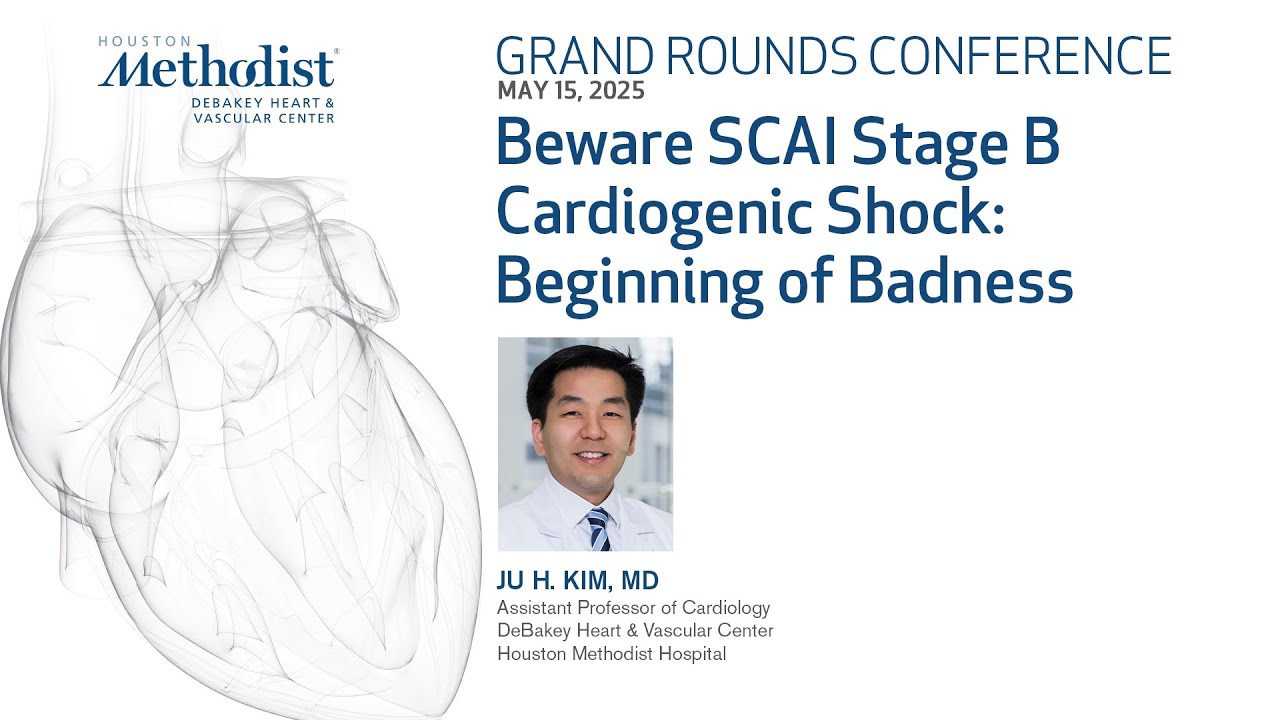 Beware SCAl Stage B Cardiogenic Shock: Beginning of Badness (Dr. Ju H. Kim)