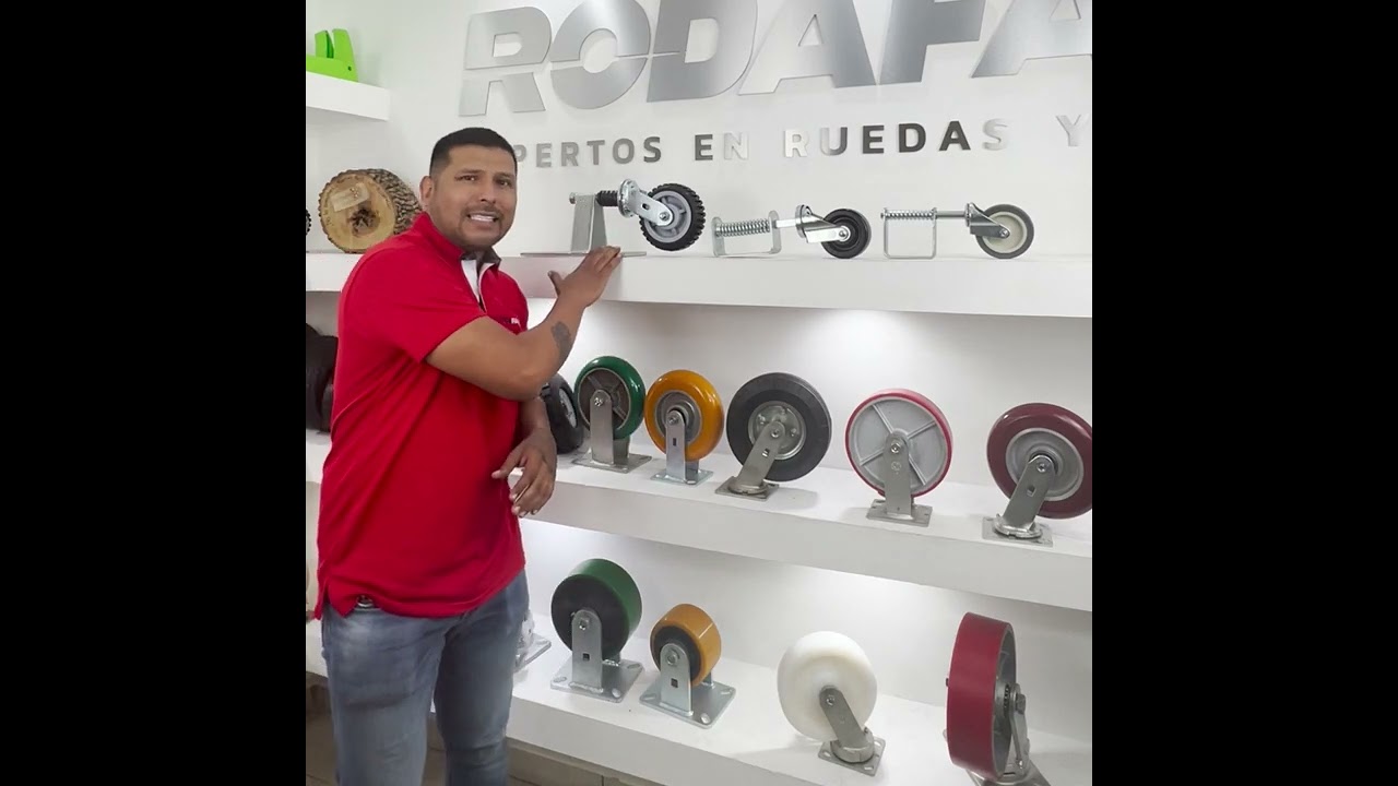 Rodajas de porton con resorte