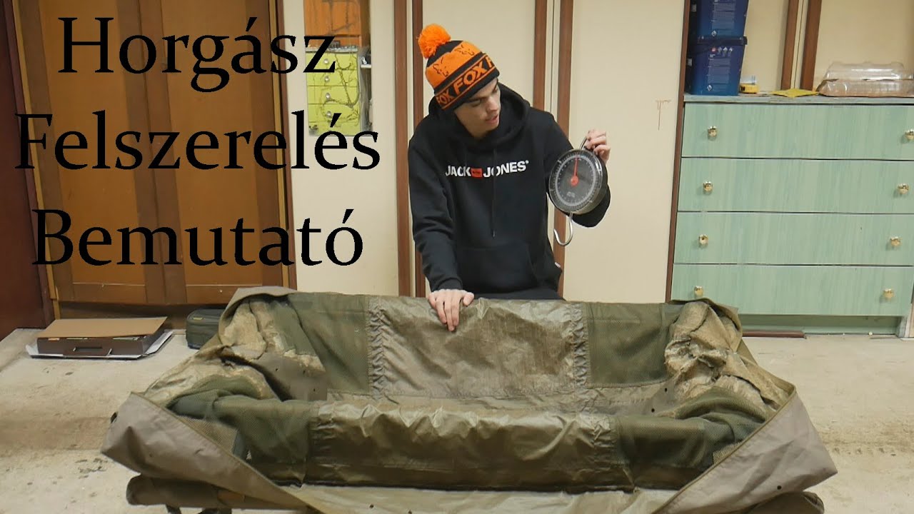 A nagy HORGÁSZ FELSZERELÉS Bemutató