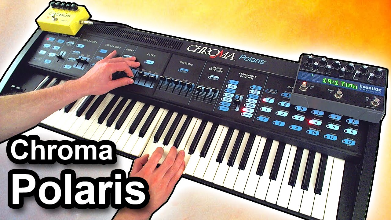 Fender / Rhodes CHROMA POLARIS - Ambient Chillout Music 【SYNTH DEMO】