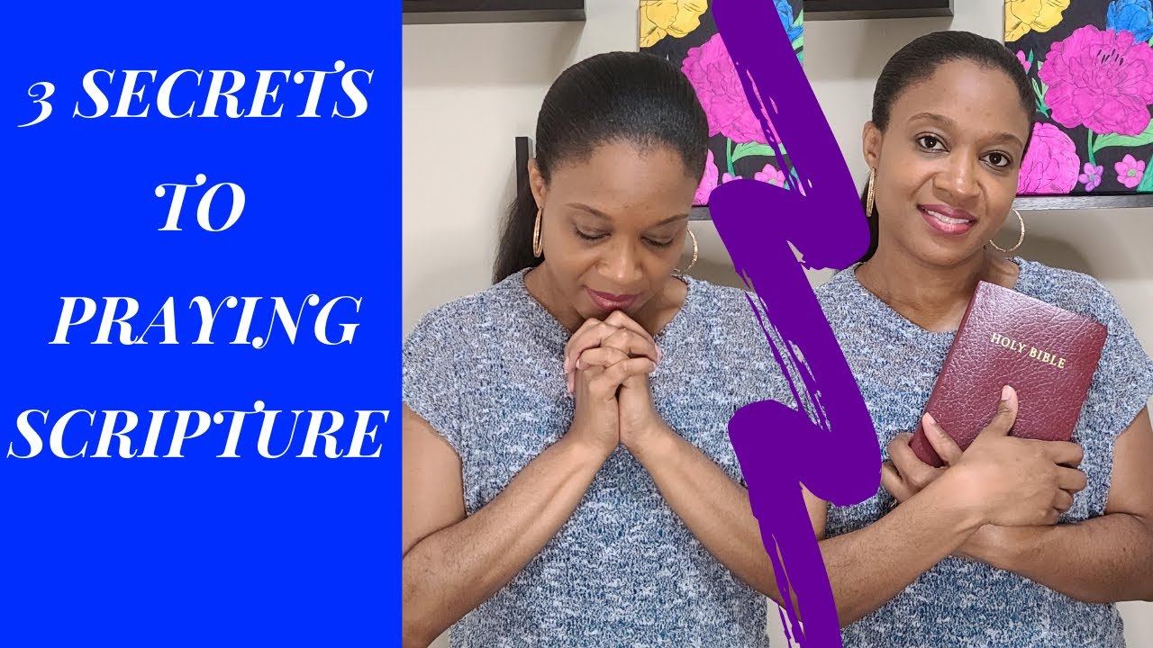 Praying The Word Of God Back To Him | 9 Steps To Pray Scripture | How To Pray According To The Bible