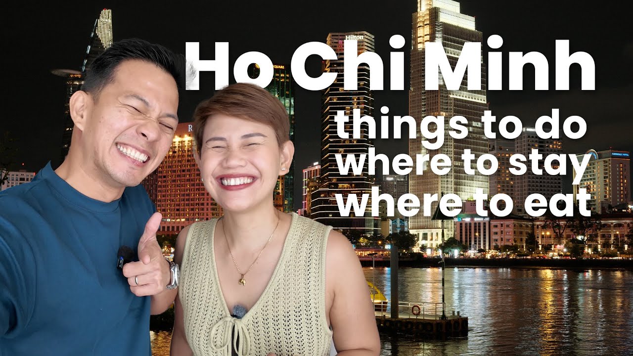 Our first impression of HO CHI MINH VIETNAM!  | where to eat, stay and things to do | Travel Guide