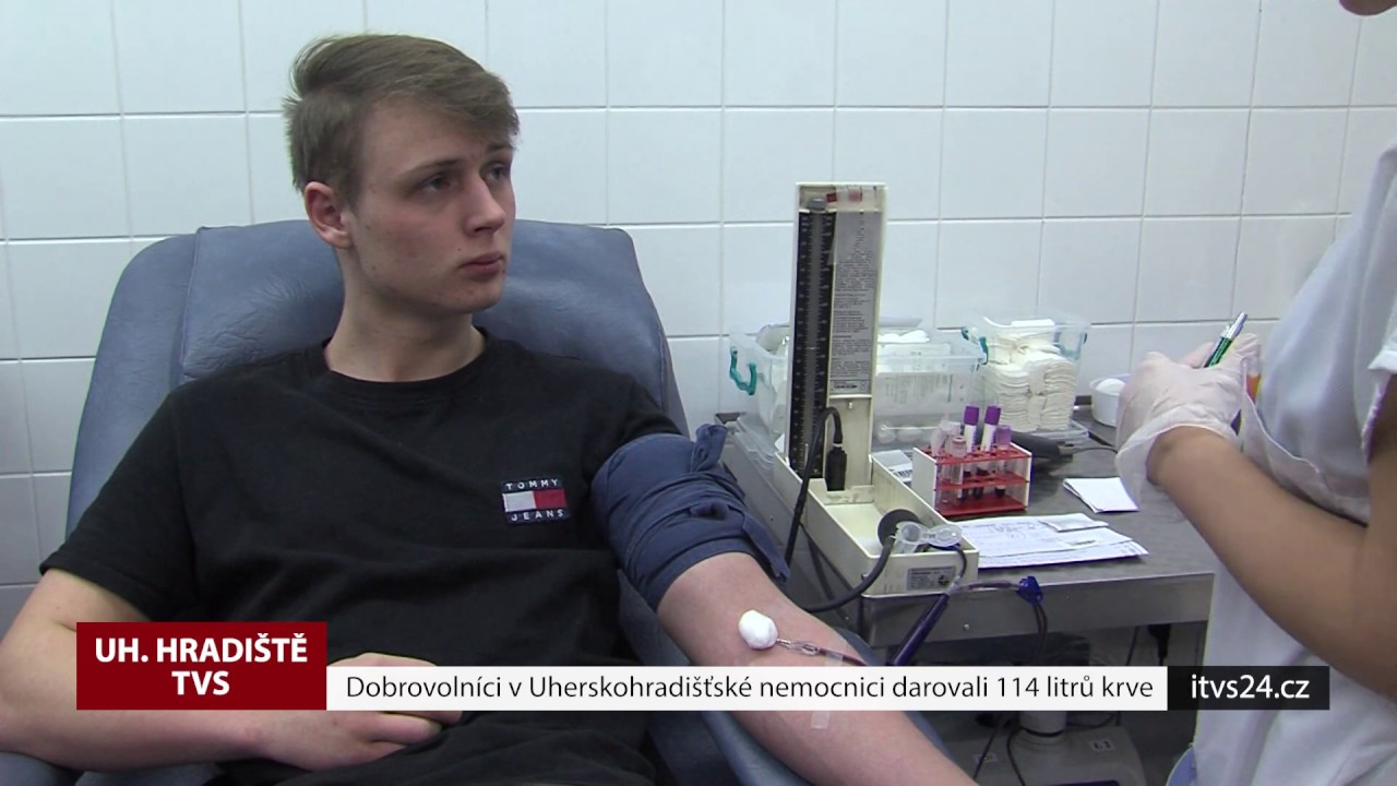 Darování krve na hematologicko transfuzním oddělení