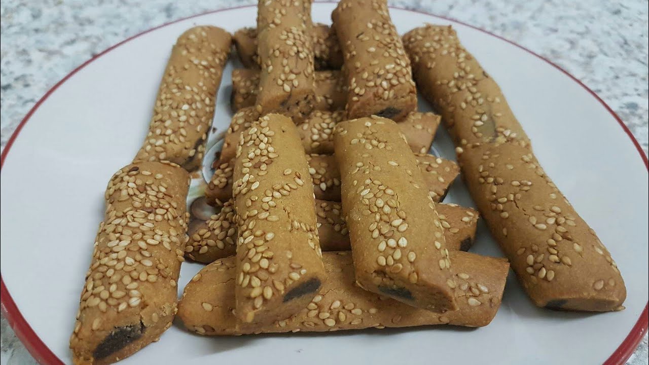 غريبة حمص صوابع محشية بالشكلاطة بنة وريحة وفيحة