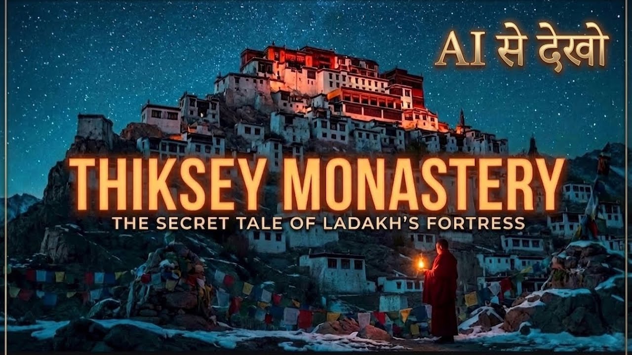 The Hidden Secrets of Ladakh's Greatest Fortress | Thiksey Monastery
