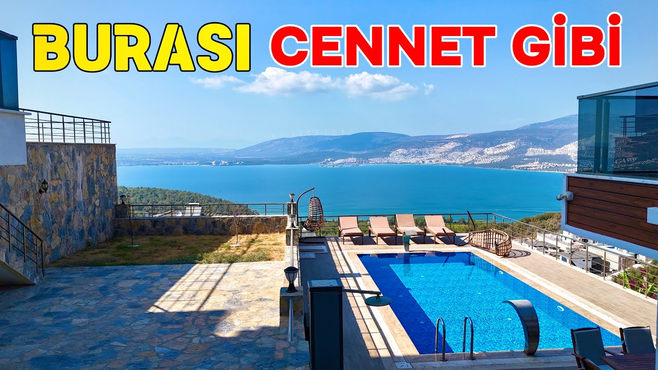 UYGUN Fiyata Hayal Gibi Villa Burayı Kaçıran Çok Üzülür Akbükte Satılık Villa | A-135