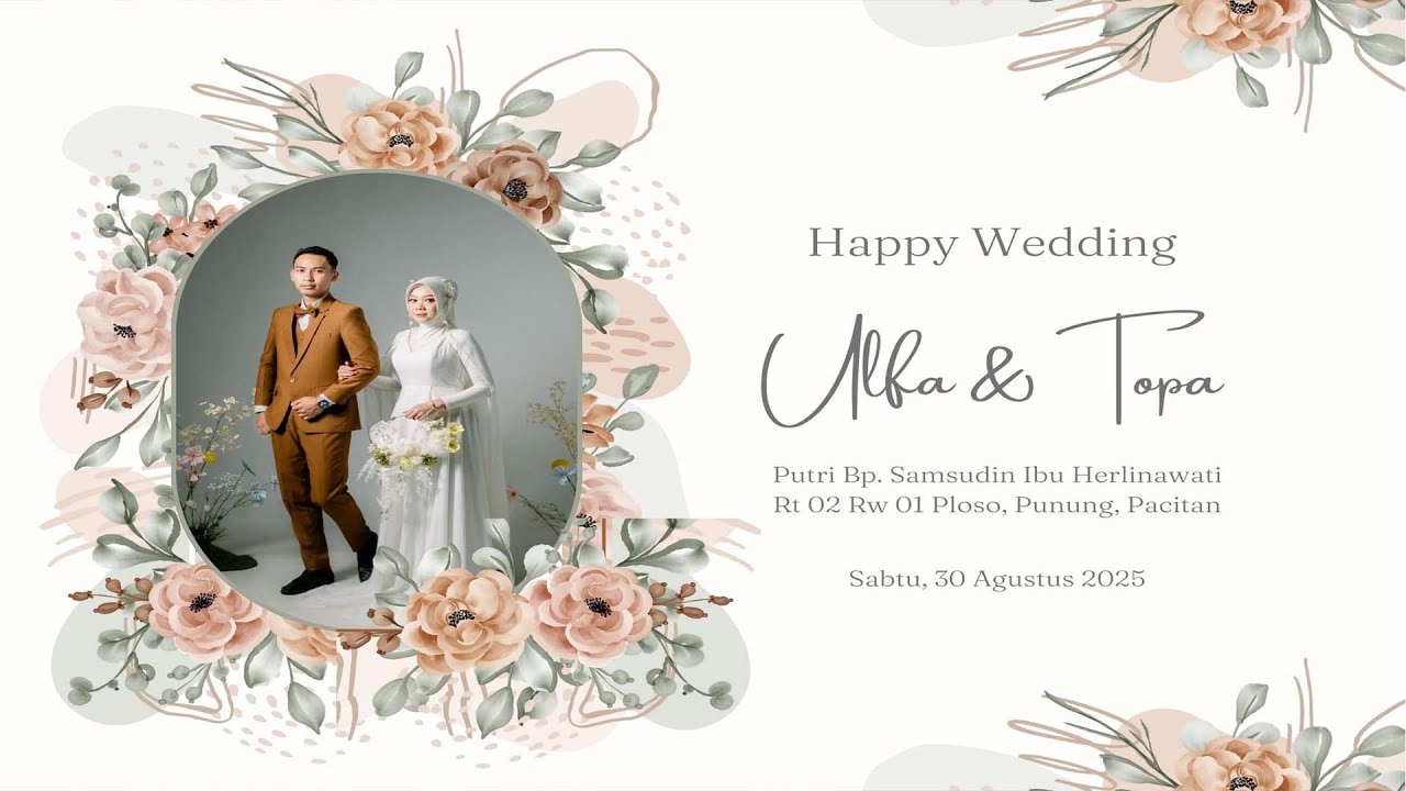 CAHAYA LIVE// WEDDING ULFA&TOPA// IPANK MUSIC//X-LINE AUDIO//DANI VISUAL//30-8-2025