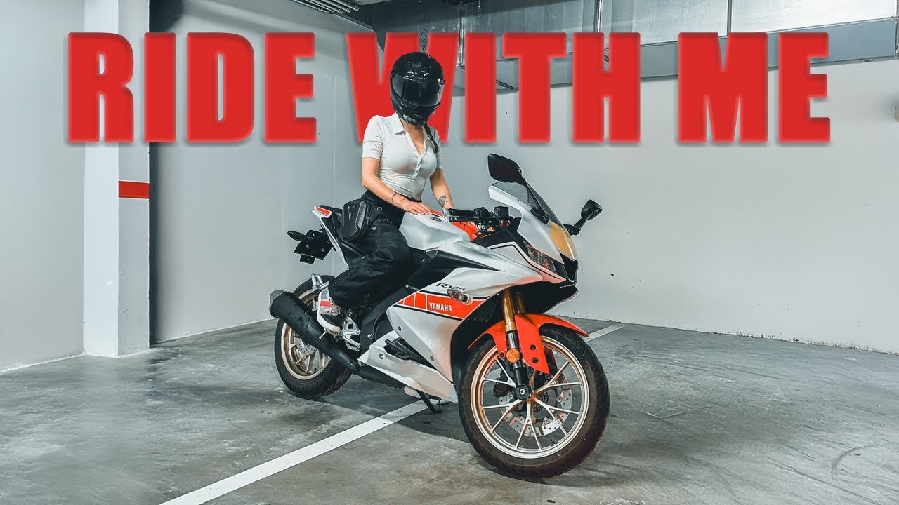 COME RIDE WITH ME / First ride with my new dji action 4 cam