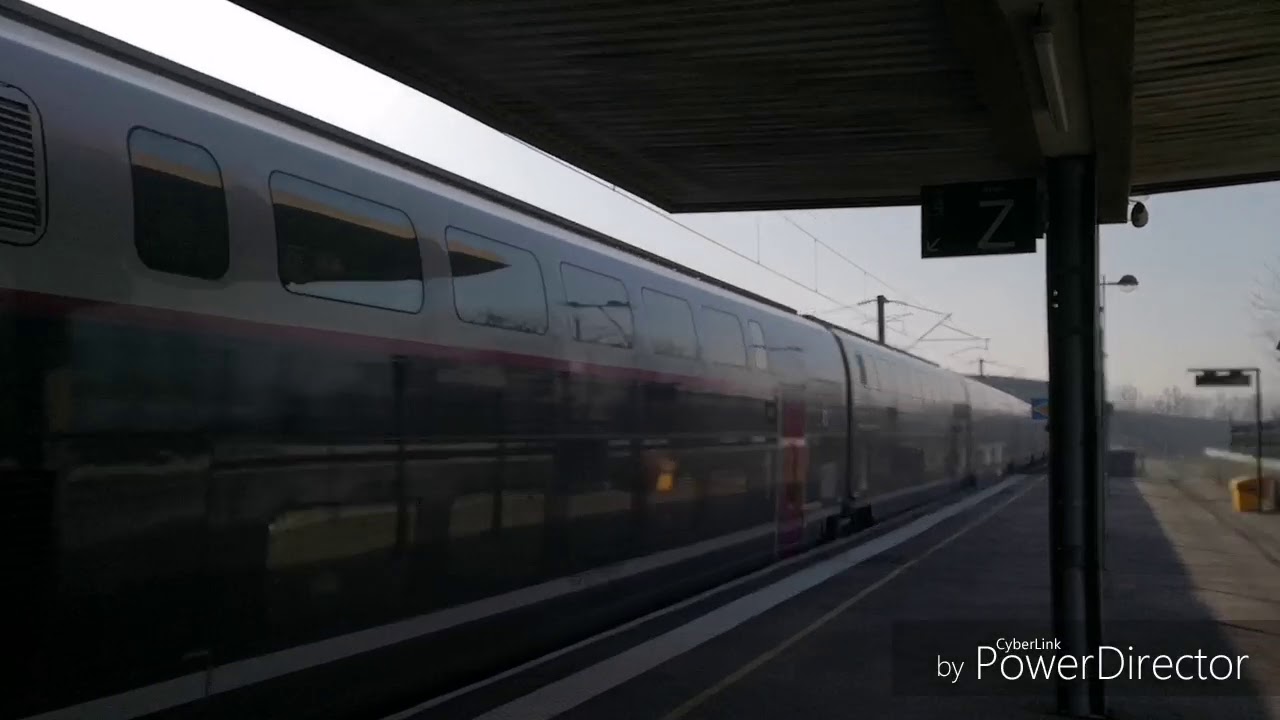 2 tgv en 10 minute au Creusot TGV