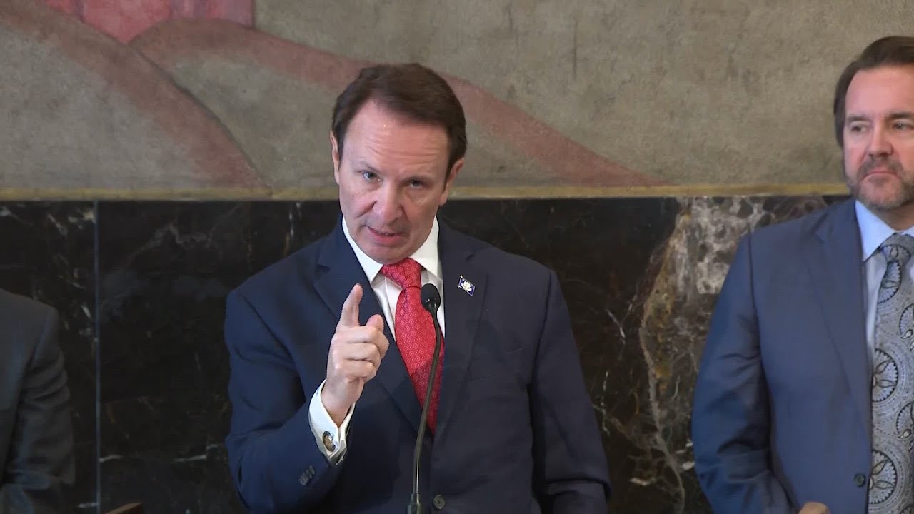 Governor Jeff Landry says Scott Woodward is not selecting the next LSU head coach