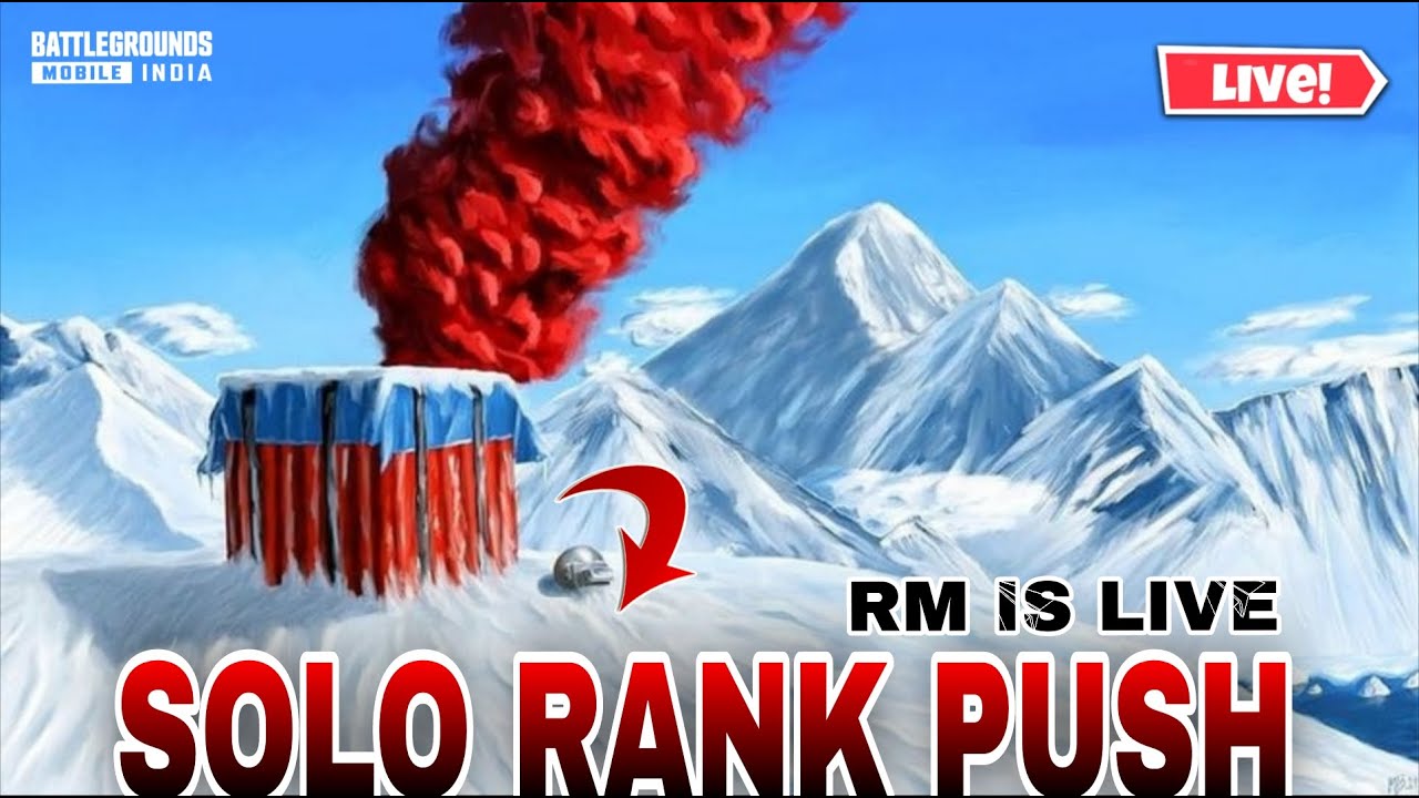 Solo Rank Push 🔥 Top 500 Target | RM IS LIVE Tips &Tricks