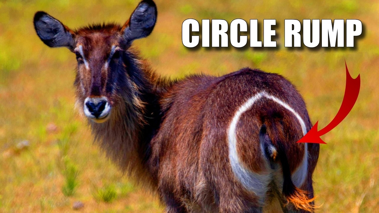 Waterbuck&nbsp;Facts: an ANTELOPE Who Loves WATER 🌊 Animal Fact Files