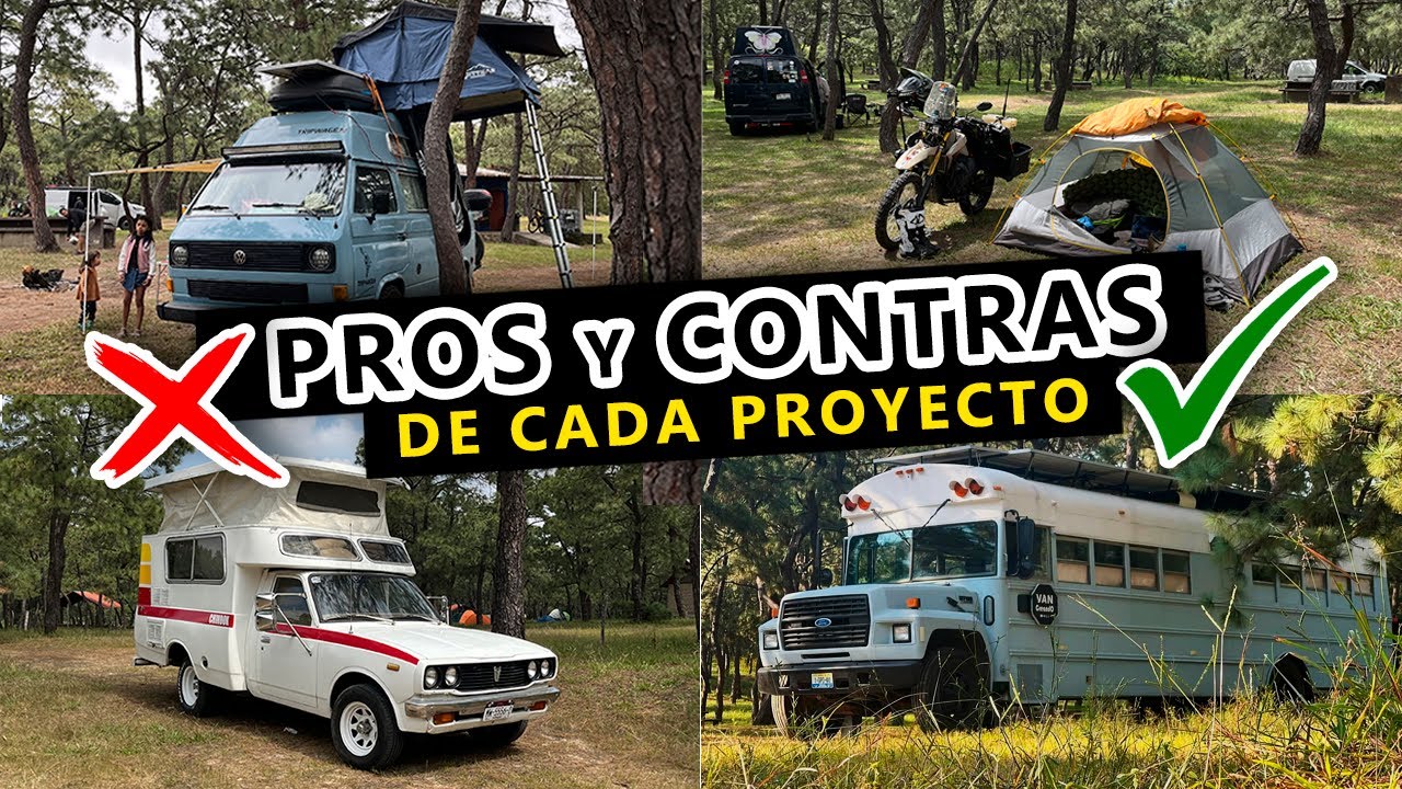 🚐 4 PROYECTOS VIAJEROS que te harán cuestionarte TU VIDA 😱