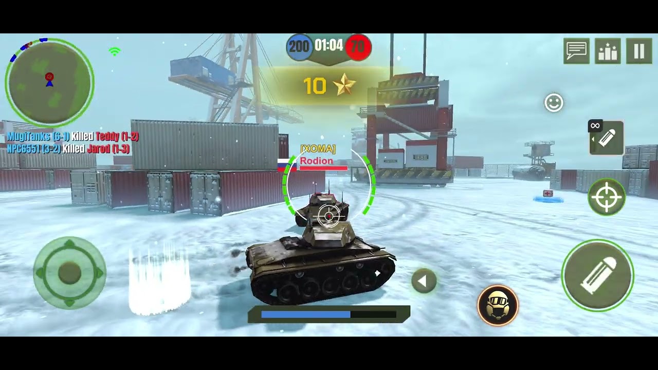 War Machines Tank Battles Gameplay (Android,IOS)