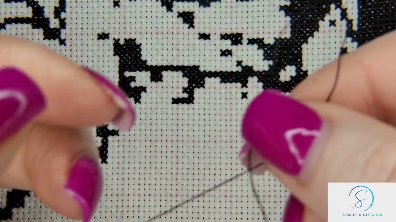Flosstube #stitchwithme  #5/2026 #asmr Lord of the Rings Stained Glass