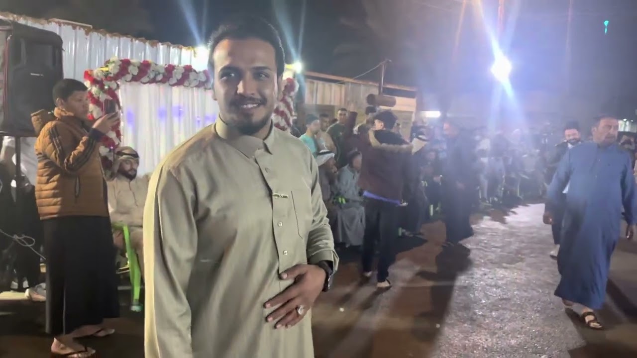الفنان مصطفى العبيدي والعازف خضور العياشي حفلة عمر العسافي