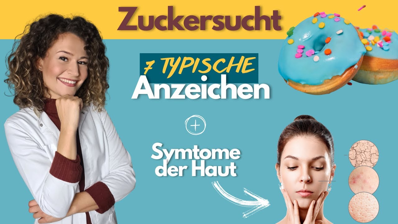Zuckersucht Symptome + Anzeichen der Haut!