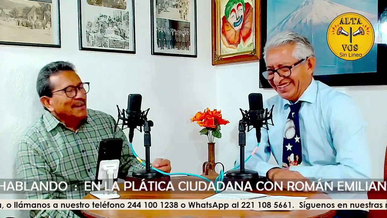 🎙️✨ Agradecemos la Visita del Lic. Román Emiliano García Bermúdez en ALTA VOS Sabatino 🙌📚