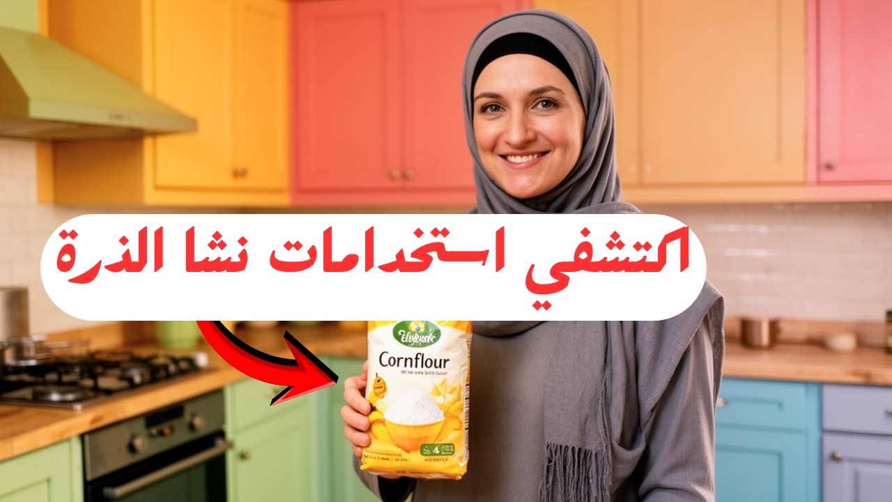 استخدامات هايلة لنشا الذرة في مطبخك لا تفوتك في شهر رمضان