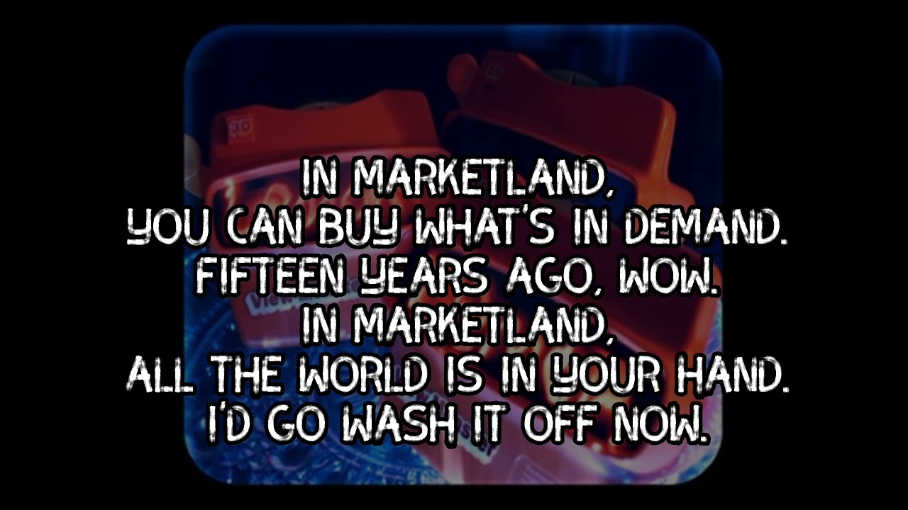 Marketland - Lemon Demon/Neil Cicierega || Lyric Video