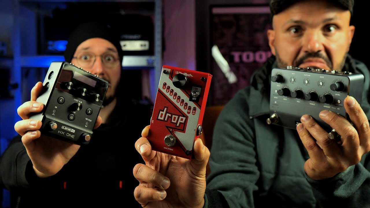 NAJGORSZY PITCH SHIFTER? | Por&oacute;wnanie: Cortex vs Helix vs Digitech Drop