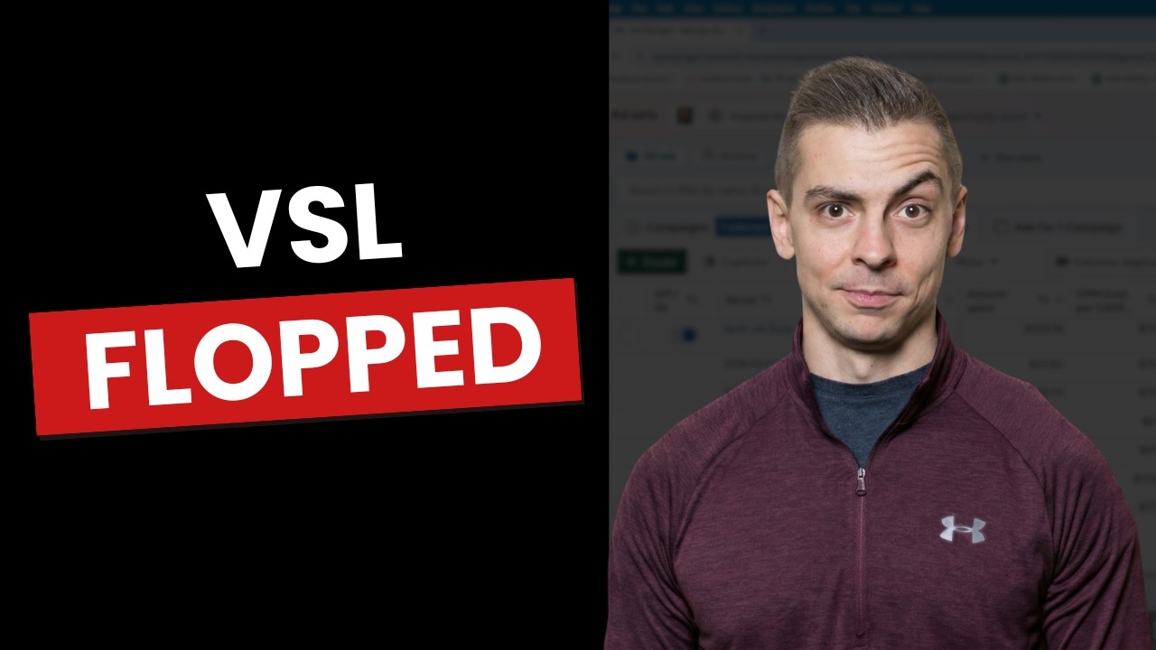 My VSL Flopped. This Simple Ad Didn't.