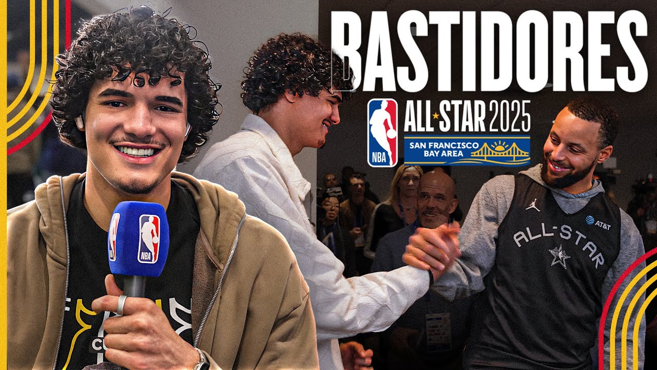 GUI SANTOS TIROU ONDA COMO REPÓRTER NO NBA ALL-STAR (VLOG)