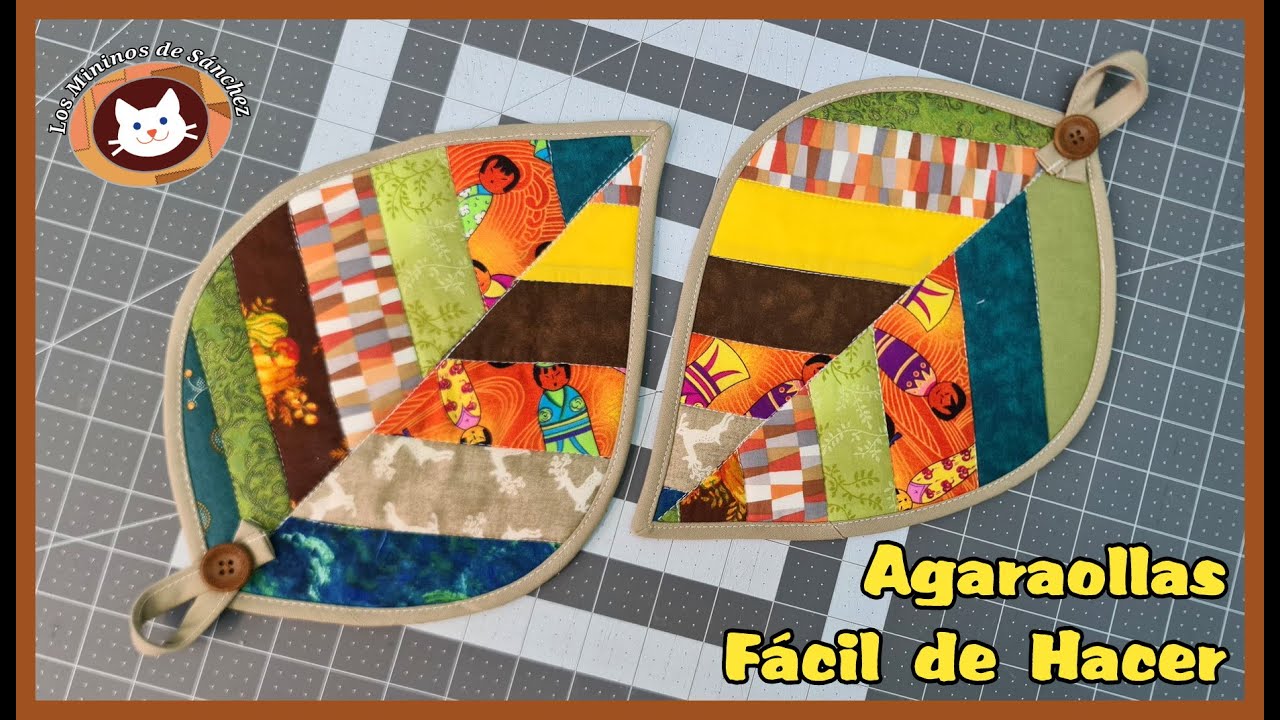 Agarraollas en forma de hoja: ¡un proyecto DIY lindo y fácil!