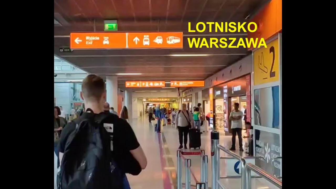 Warszawa . Jak dojechać z lotniska do centrum  / dworzec centralny Warszawa. Travel pociągiem.