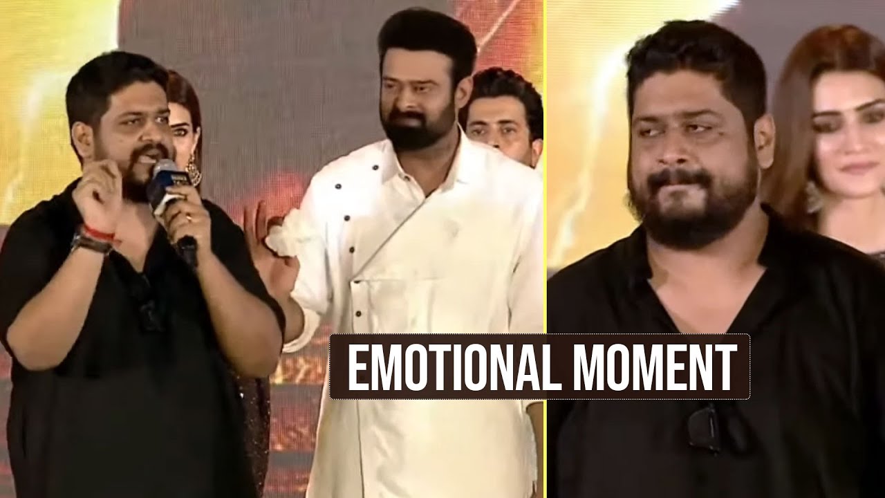 Director Om Raut Gets Very Emotional | Adipurush Pre Release Event | Manastars