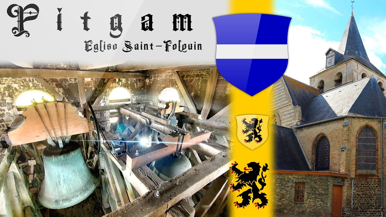 Cloches: Pitgam (FR-59), Eglise Saint-Folquin
