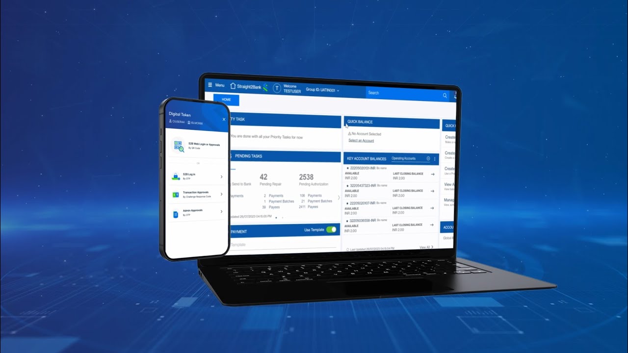 Digital banking made simpler, faster, easier with Straight2Bank