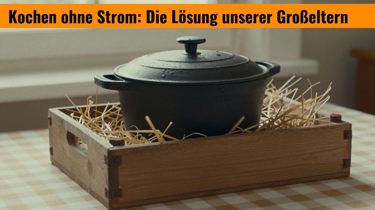 Als wir noch ohne Strom kochen konnten – Die vergessene Kunst der Kochkiste