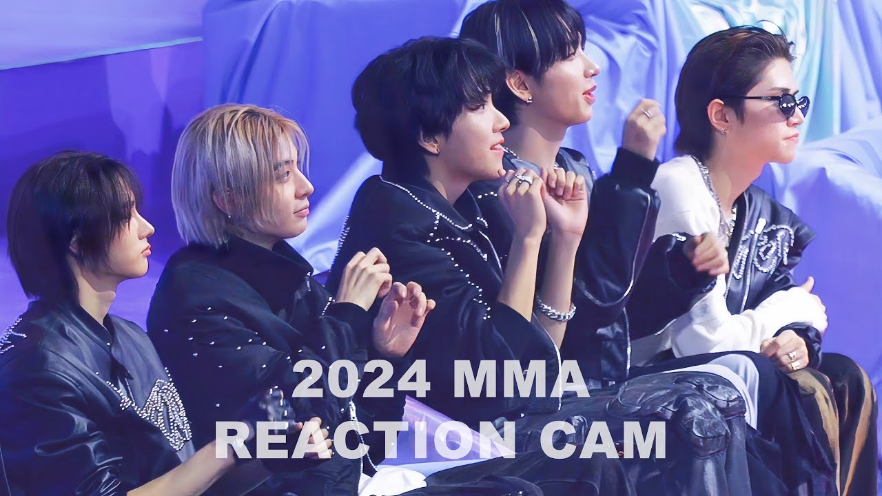 [4K] 241130 [2024 MMA 운학 직캠] 연도별 대표곡 리액션 - BOYNEXTDOOR