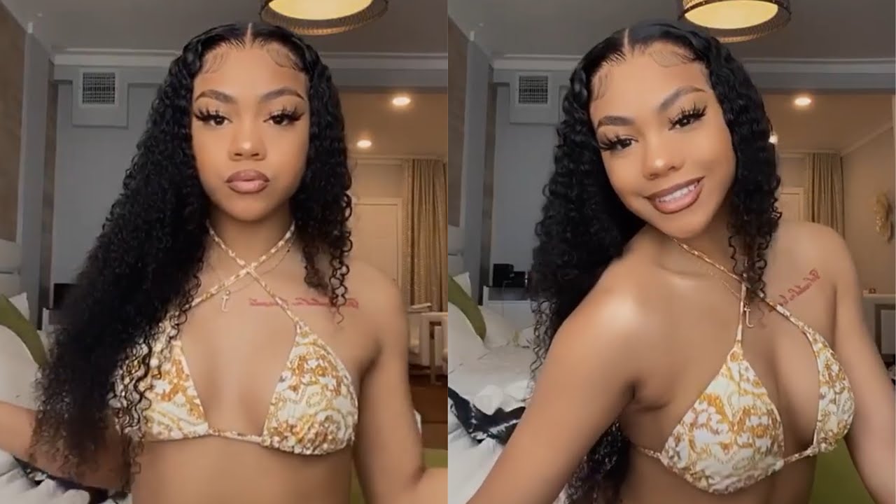 VACATION READY CURLY HAIR! WATCH ME INSTALL | ft Isee Hair
