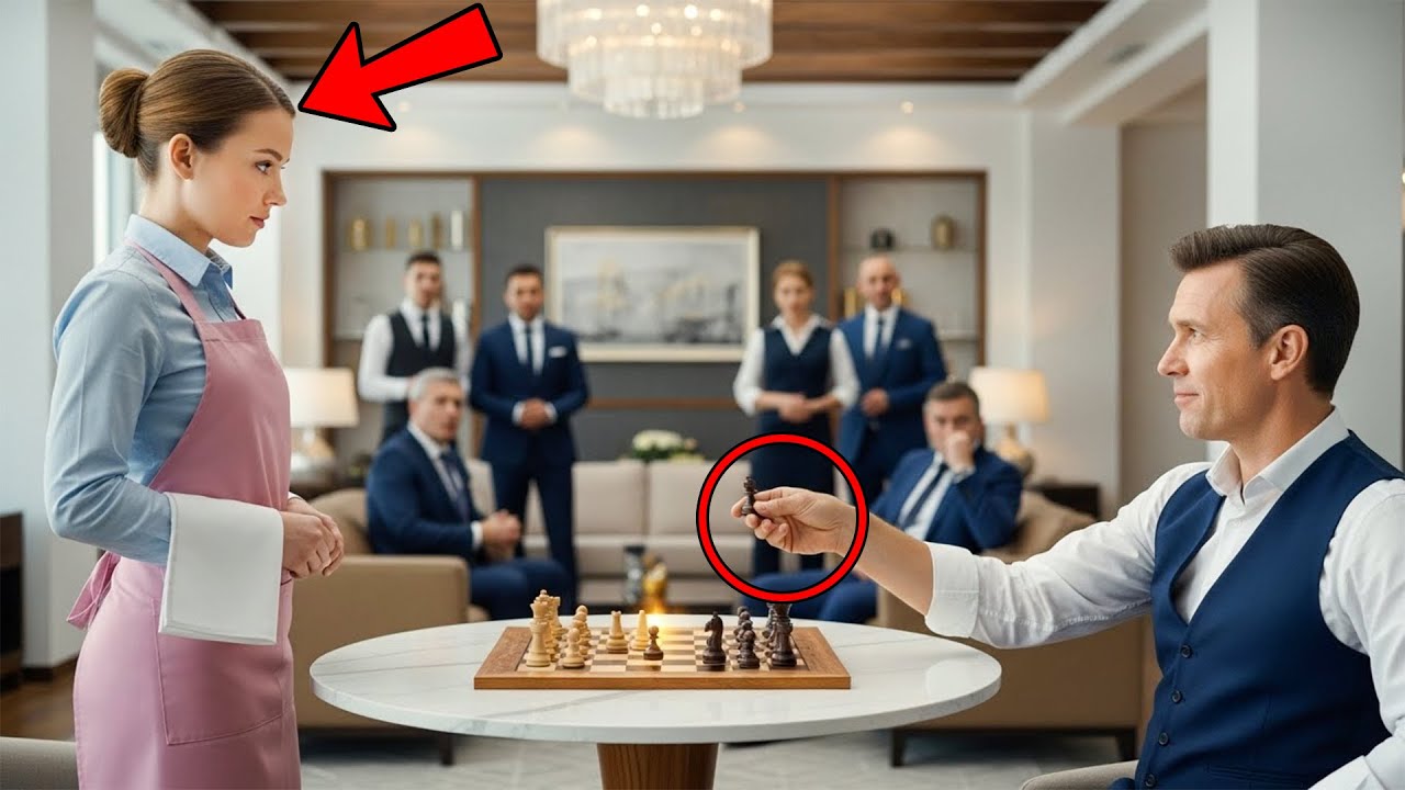 Billionaire Invites Waitress To Play Chess For Fun, Didn’t Know She Is Genius!