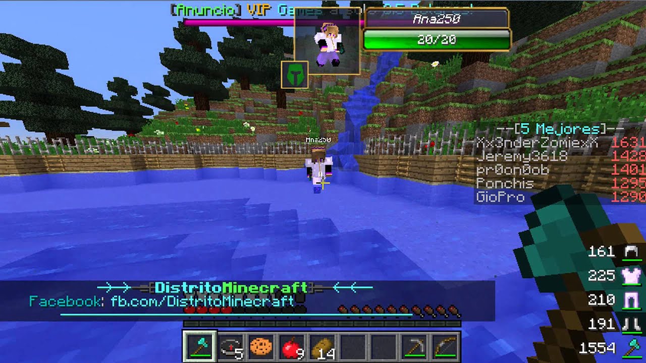 Partida epica con kit minero :3 | DistritoMinecraft | TheChubbyFeet