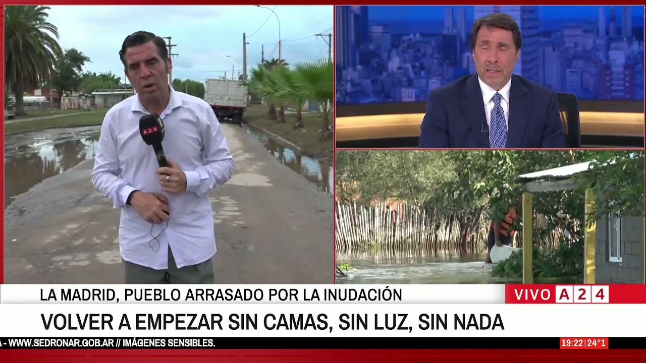 🔴 LA MADRID, PUEBLO ARRASADO POR LA INUNDACIÓN