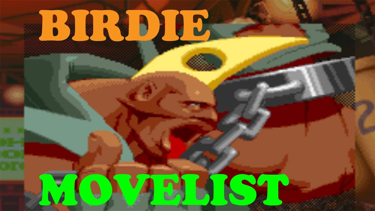 Street Fighter Alpha 2 - Birdie Move List