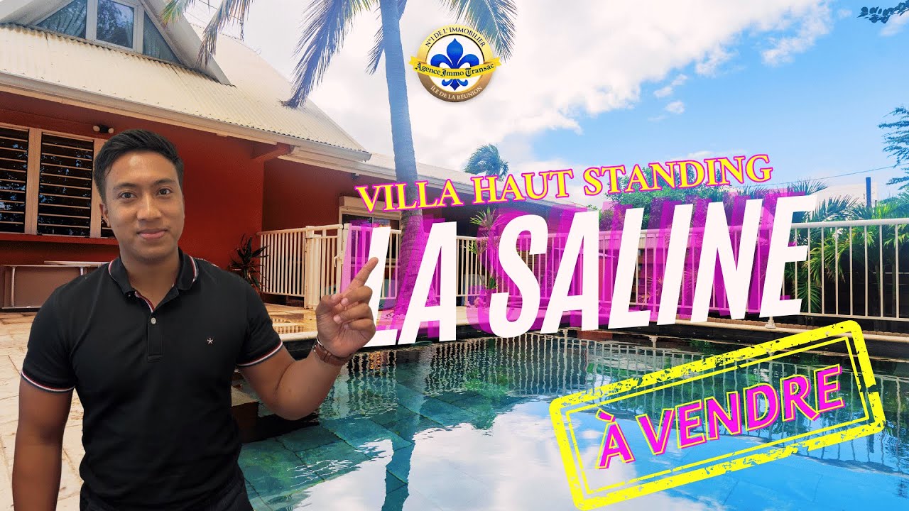 💛 SAINT-GILLES LA SALINE LES BAINS : Villa de Charme avec Piscine et Jacuzzi à La Réunion