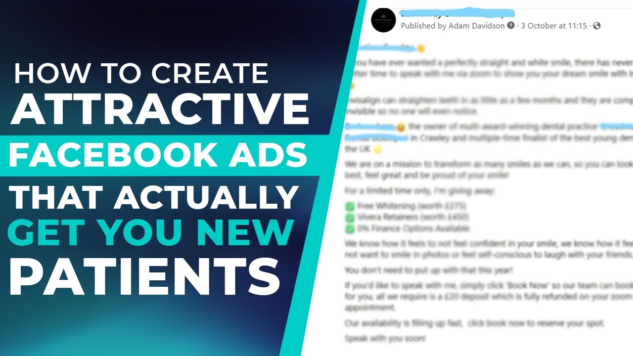 How to create killer Facebook promotions that will get you new patients every month!
