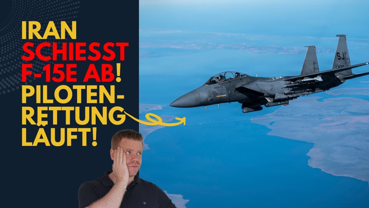 Iran schie&szlig;t US F-15E ab! Suche nach Piloten l&auml;uft IM Iran! Lagebericht (24)