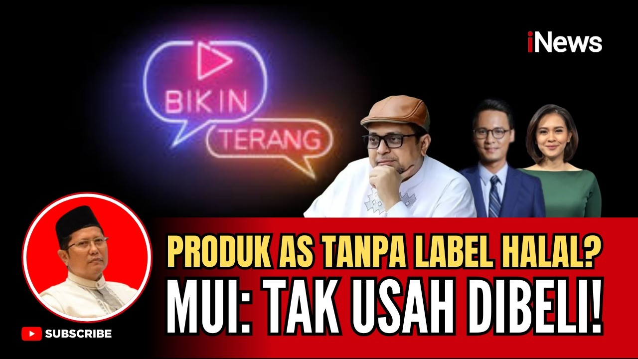 Barang AS Tanpa Label Halal Disorot, Waketum MUI Cholil Nafis: 