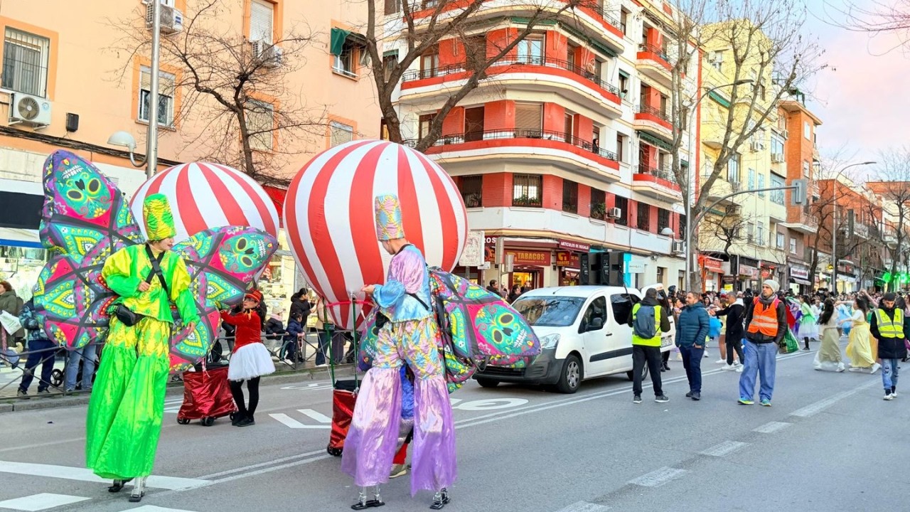 Desfile de Carnaval en Madrid 2026 (Puente de Vallecas)