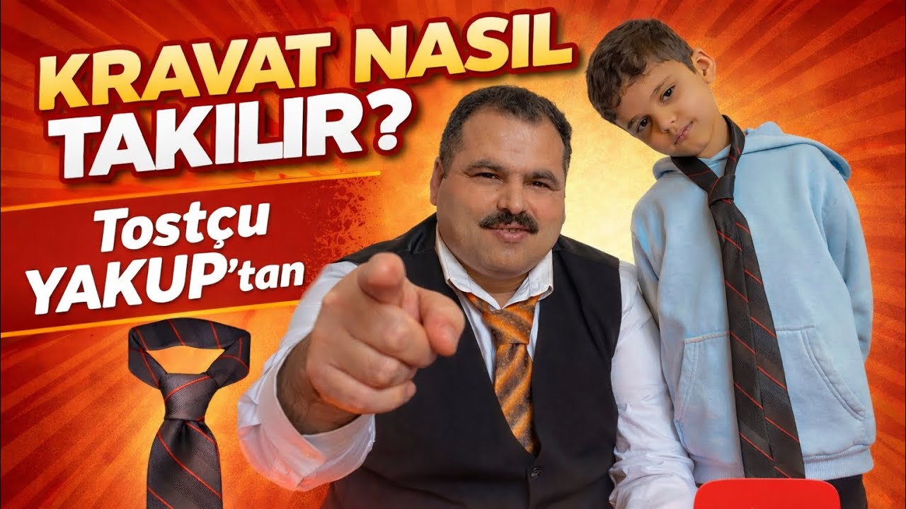 KRAVAT NASIL TAKILIR? 😲 Tostçu Yakup’tan 1 Dakikada Öğren