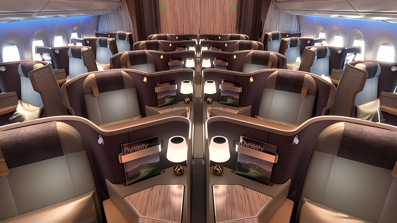 Полный тур рейса бизнес-класса A350 China Airlines｜Тайбэй-Токио (хорошие места!)